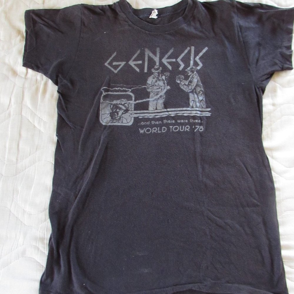 Vintage 1978 Genesis Tour T shirt